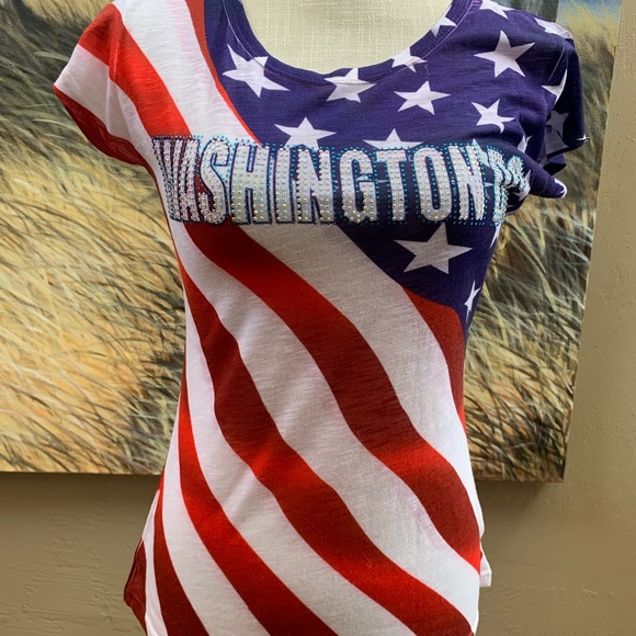 FLAG T-shirt SZ LG NEW - Picture 2 of 9
